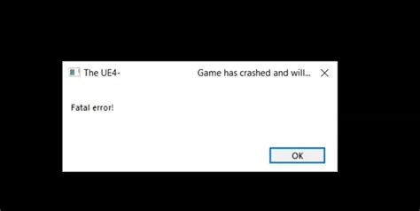 This issue is reported to Now that you know every potential scenario that might be responsible for the apparition of the UE4-RED Fatal Error with Dragon Ball FigherZ, heres a list of confirmed methods that other affected users have. . The ue4 game has crashed and will close fatal error